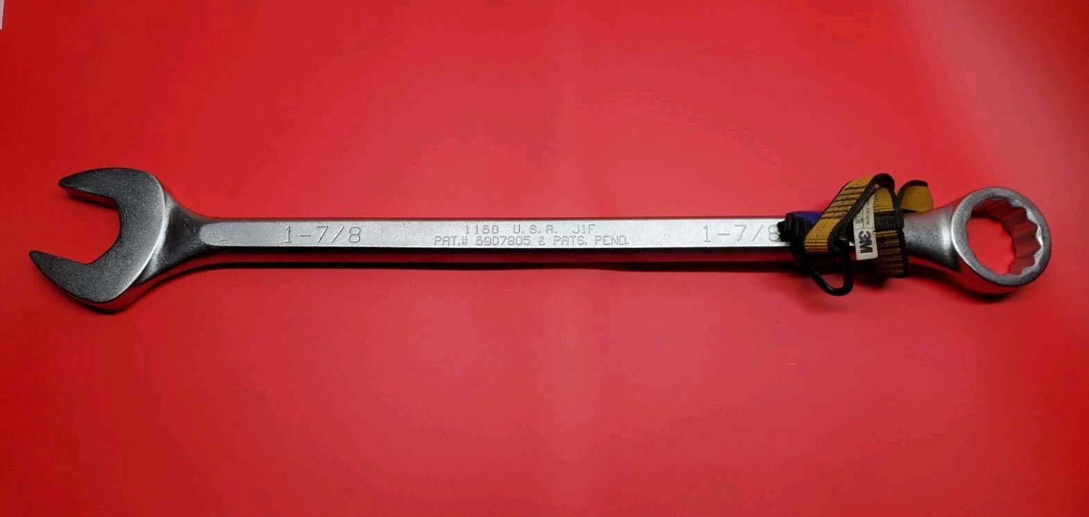 Wright Tool 1-7/8" Combination Wrench 1160 WRIGHTGRIP 2.0 12-Pt Made IN USA NOS