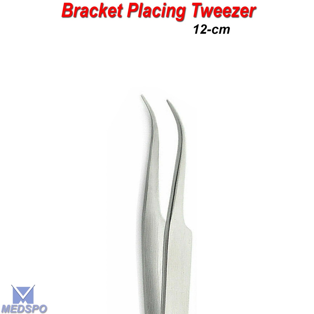 Orthodontic Bracket Holding Removing Placing Tweezers Reverse Action Bracket CE