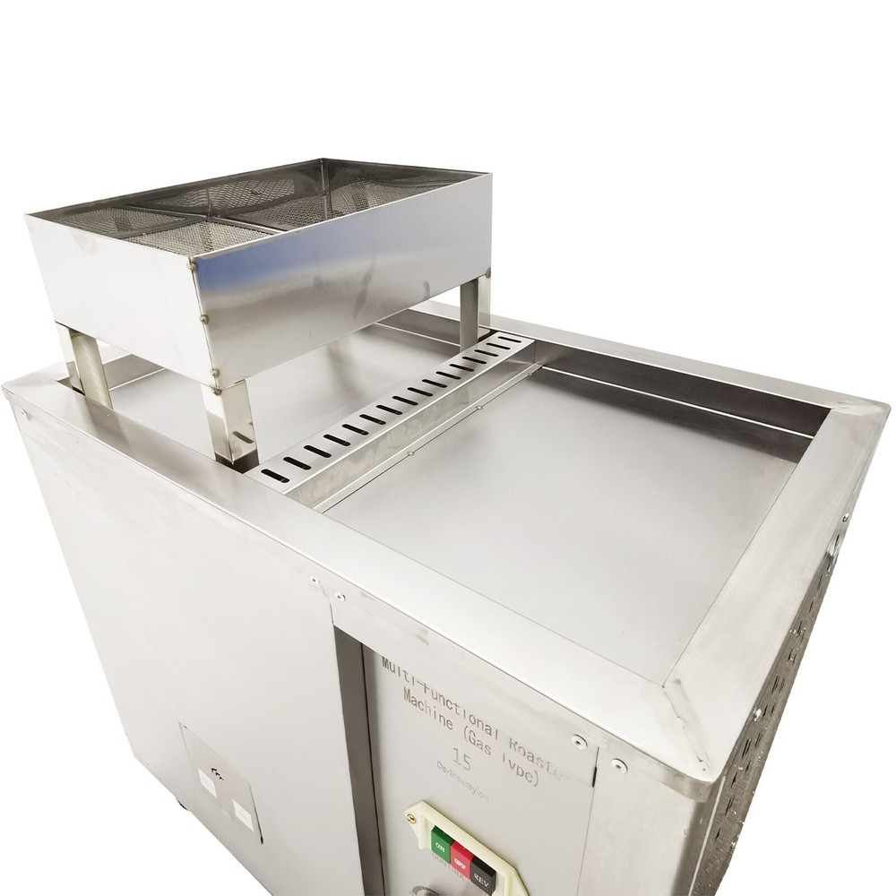 110V Full-automatic Commercial Coffee Bean Nut Roaster Drum Frying Machine