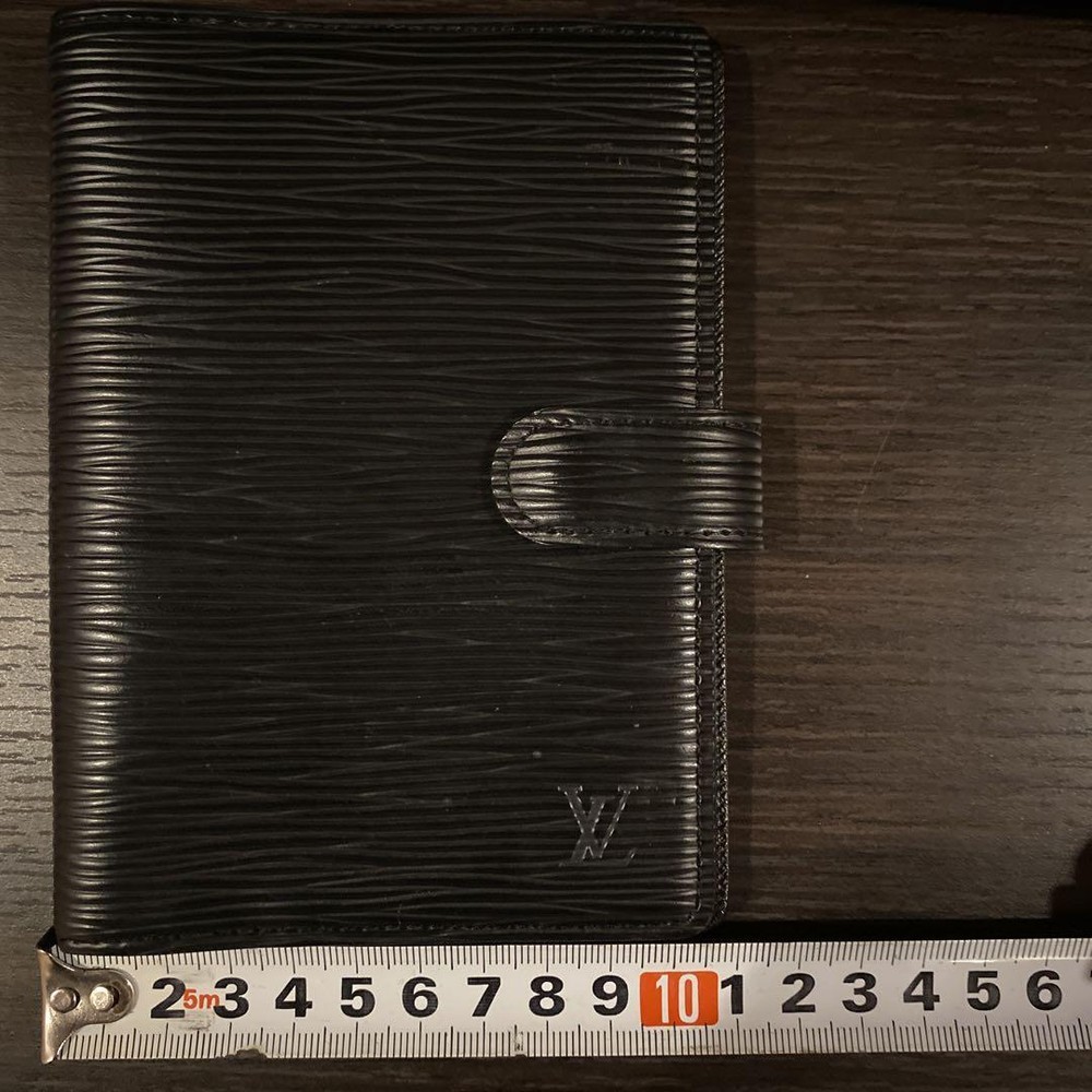 Louis Vuitton Notebook Cover Epi Black 29