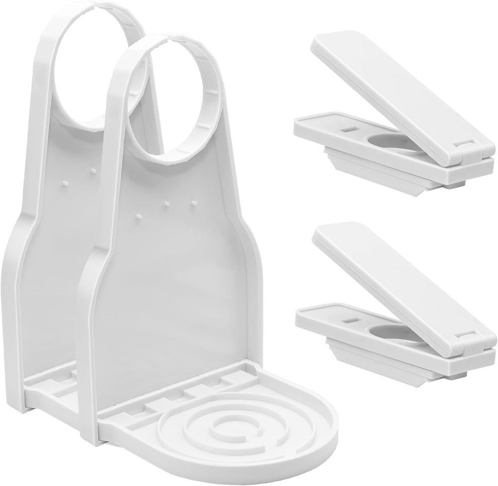 2 Pack Laundry Detergent Dispenser Cup Holder & Nozzle Force-Saving Switch, Soap