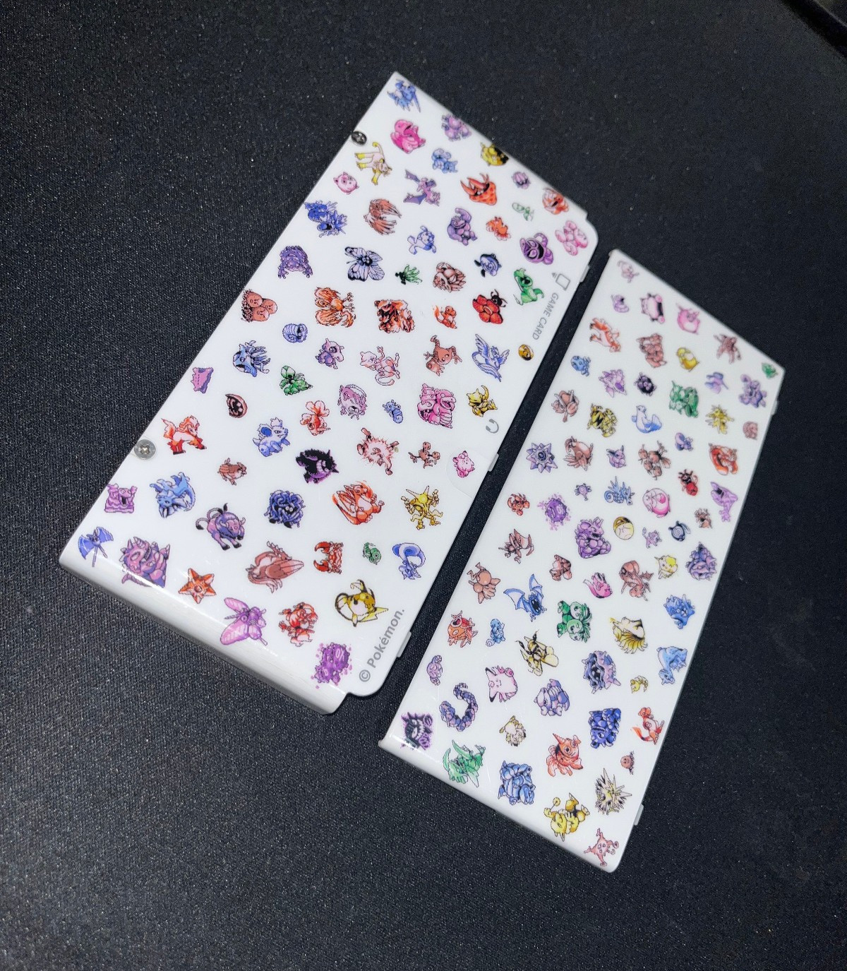 OEM "New 3DS" Pokemon Original 151 Kisekae Faceplates - Genunine Nintendo - Used