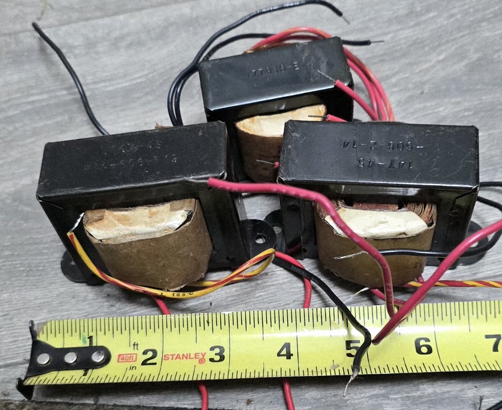 3-Vintage Transformers 147-45-606-2-14., 147-45 E1A-606-T19.,17936-E