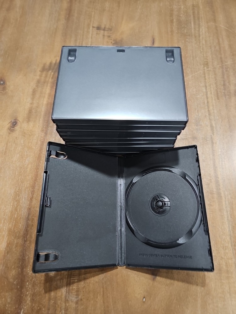 10 DVD Single Cases