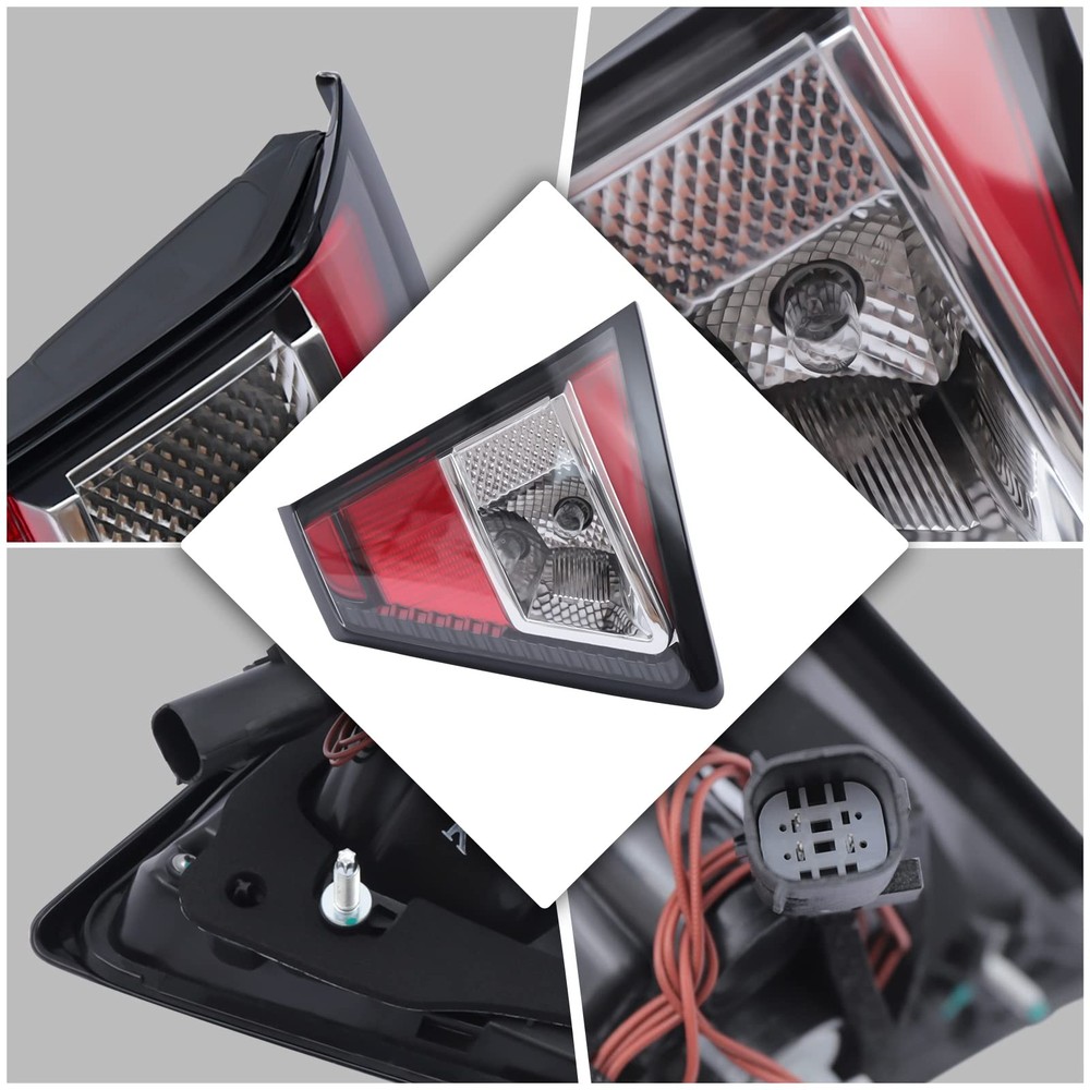Left Inner Tail Light Assembly for 2017-2019 Escape Kuga Halogen