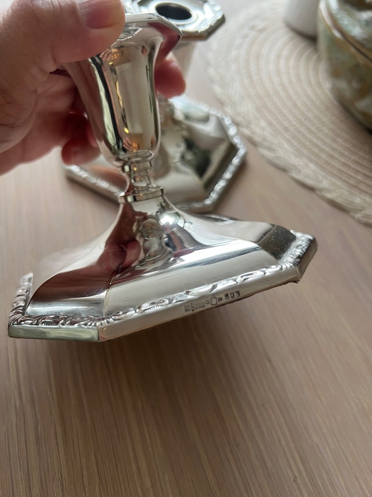 Silver candle holder 803S ( 2 pcs )