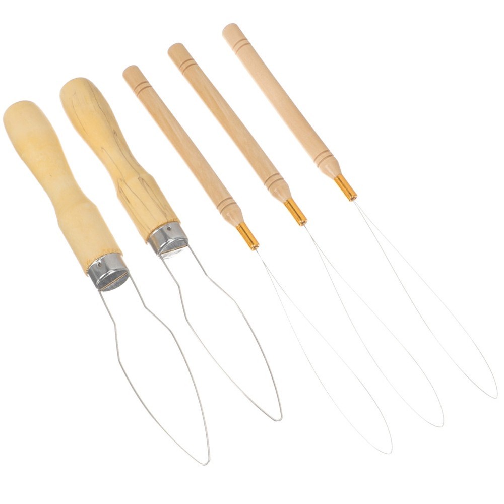 5 Pcs Wire Threader Beading Device Sewing and Embroidery Craft Tools