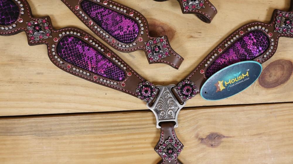 Headstall & Breast Collar Tack Set for Horse