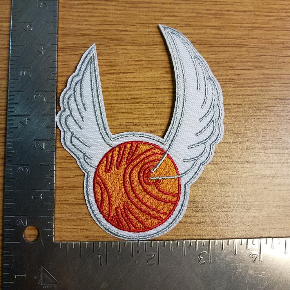 Harry Potter Quidditch Snitch Patch 4 1/2 inches tall