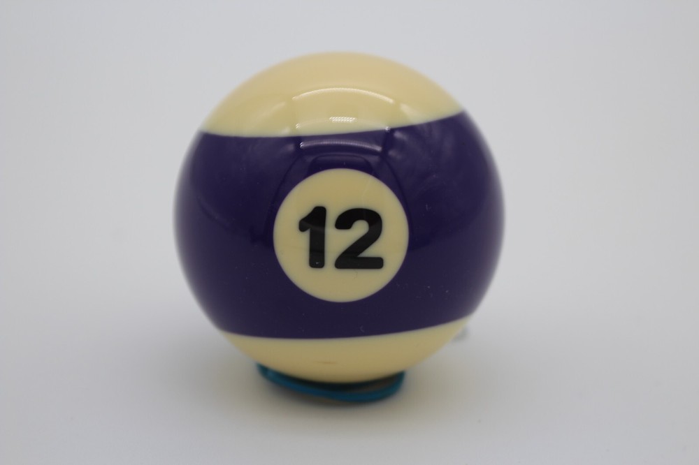 Replacement #12 Billiard Pool Ball - Standard Regulation - 2 1/4" Diameter