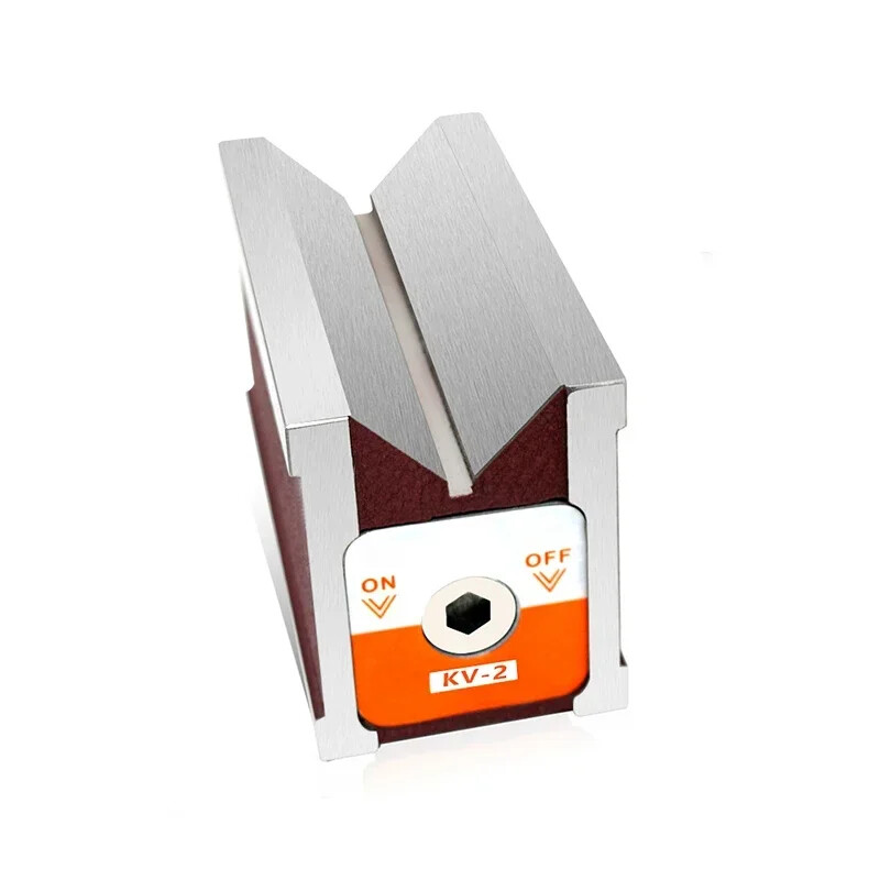 KV-2 Magnetic Triangle Table Right Angle Magnetic Holder Laser Machine V-block