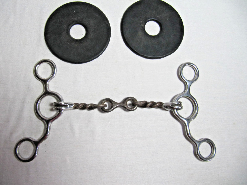 Twisted Wire Dogbone Bit - SS/Sweet Iron - 5" with Bit Guards