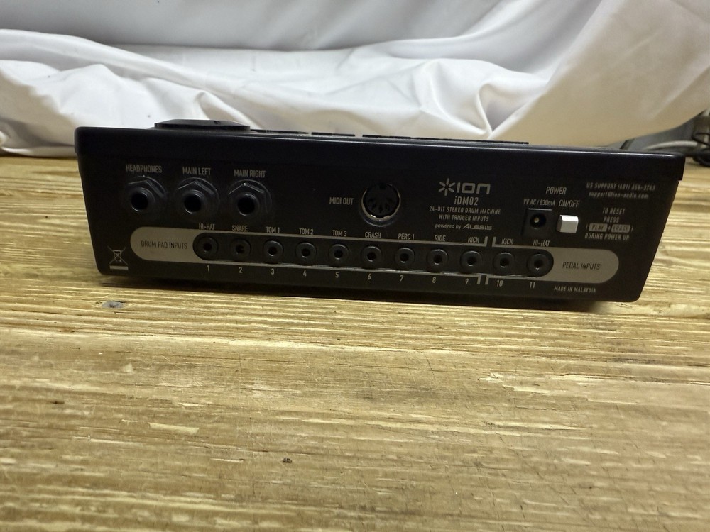 Ion IDM02 Drum Machine 24 Bit Stereo **UNIT ONLY** TESTED WORKS