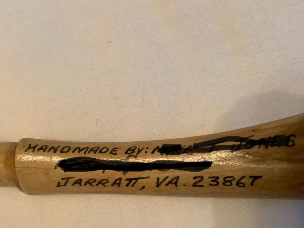 Handmade Wing Bone Turkey Call Nottoway River Good Condition