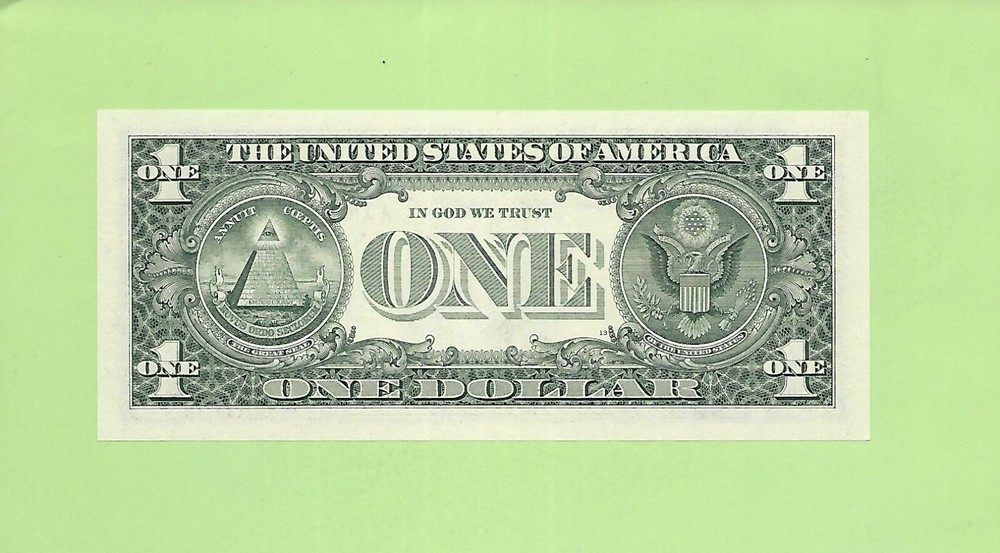 2001 ..UNCIRC $1 A 1437 3370 B .... 2001 $1 A-B NICE NOTE FRN