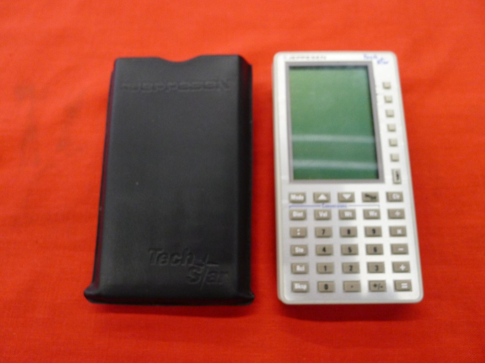 Jeppesen Tech Star electronic Airplane flight computer Tested Works