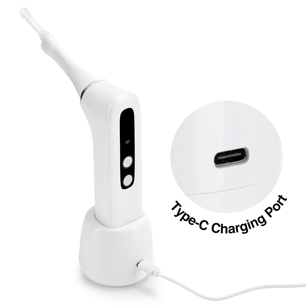 Electronic Tonsil Stone Remover Kit Vacuum LED Light 3 Adjustable Suction Modes