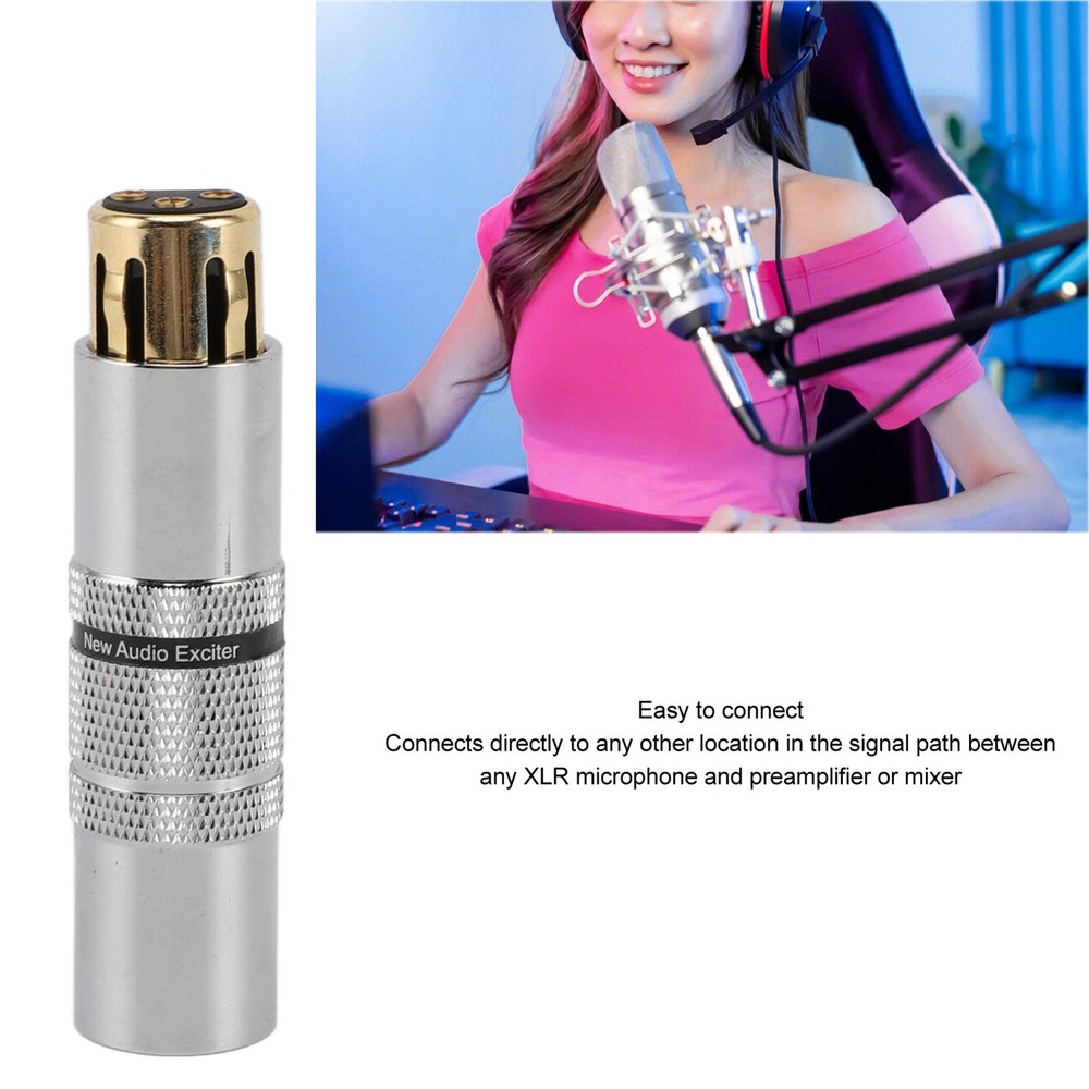 Inline Microphone Preamplifier Mic Preamplifier For Recording Studio Kit Part