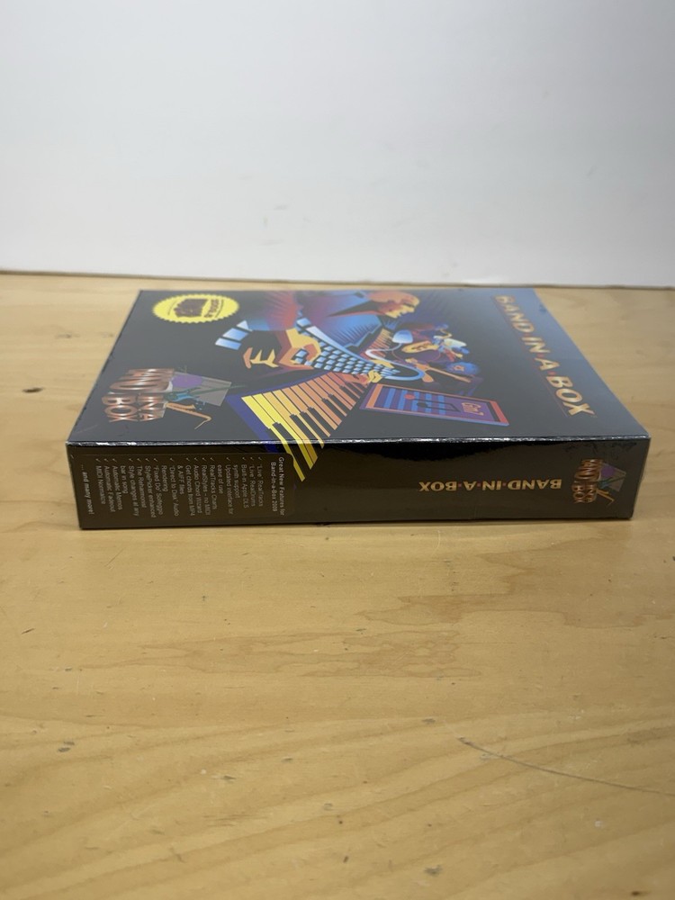 Band In A Box Mac System Windows 2009.5 New In Box Sealed