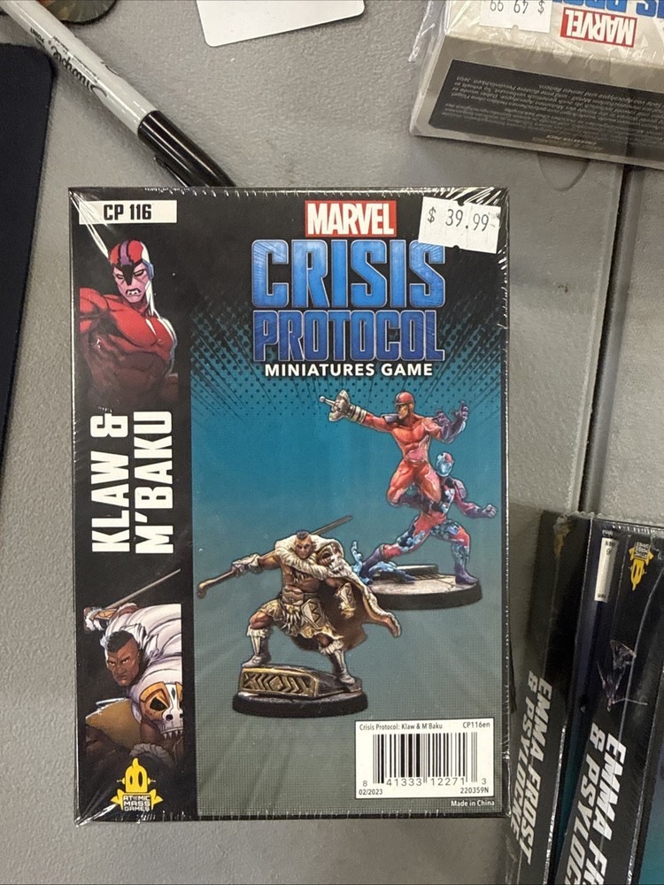 Marvel Crisis Protocol - Klaw & M'Baku