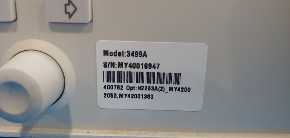 Agilent 3499A: Switch / Control System Main Frame (6947)