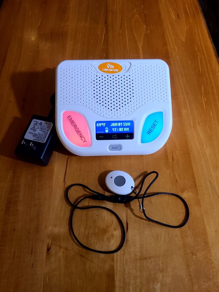MobileHelp Emergency System Base Station w/ Power Adapter CBS2-01 Tested/Working