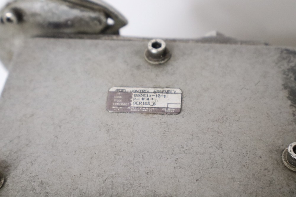 Bendix Corp 893528-16 Fuel Control Unit