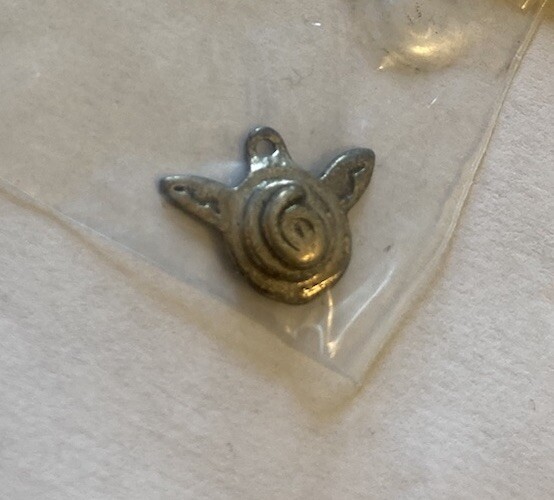 Shepherd’s Bush Rosebud Charm Sterling Silver 1/2”