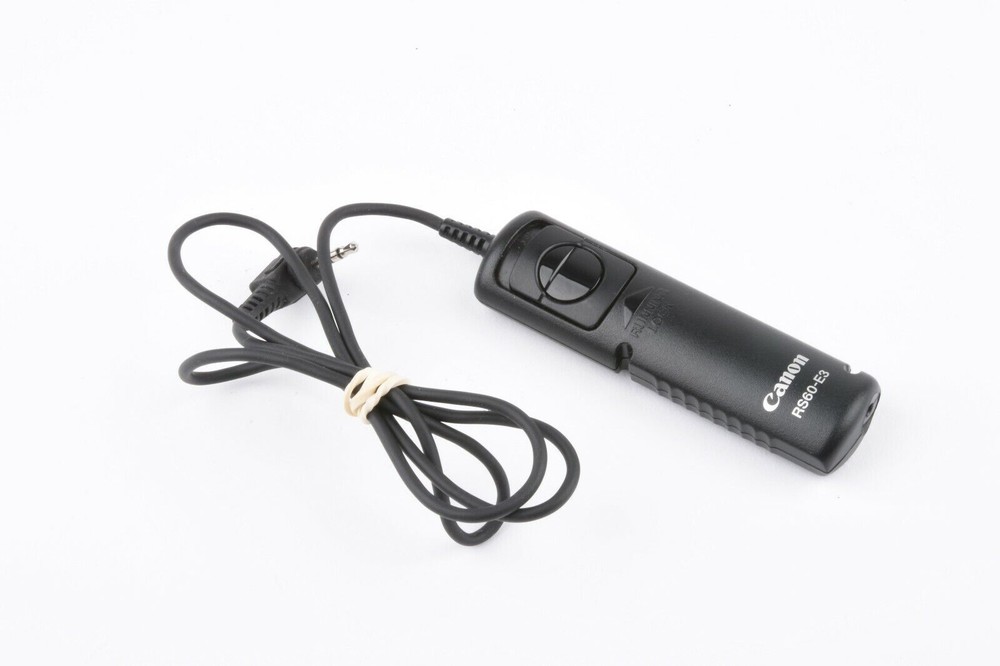 Canon RS60-E3 wired remote cable release, barely used, Genuine Canon