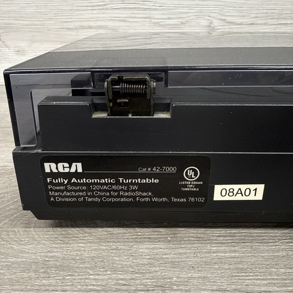 RCA LAB-1200 Fully Automatic Belt-Drive Turntable Record Player With Stylus-WORK