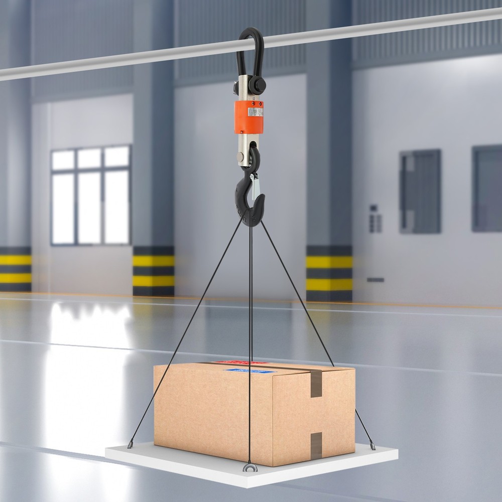 10T Digital Electronic Hanging Crane Scale Wireless Remote W/ Handheld Meter USA
