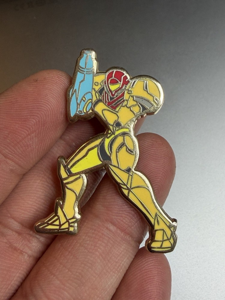 Samus From Metroid Fantasy Hard Enamel Pin Nintendo Collectible