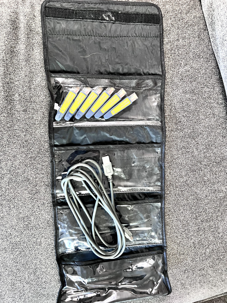 (Excellent Condition) Fluke Networks NetTool Series II Inline Network Tester Kit