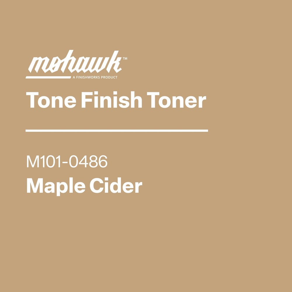 Mohawk Tone Finish Toner Maple Cider