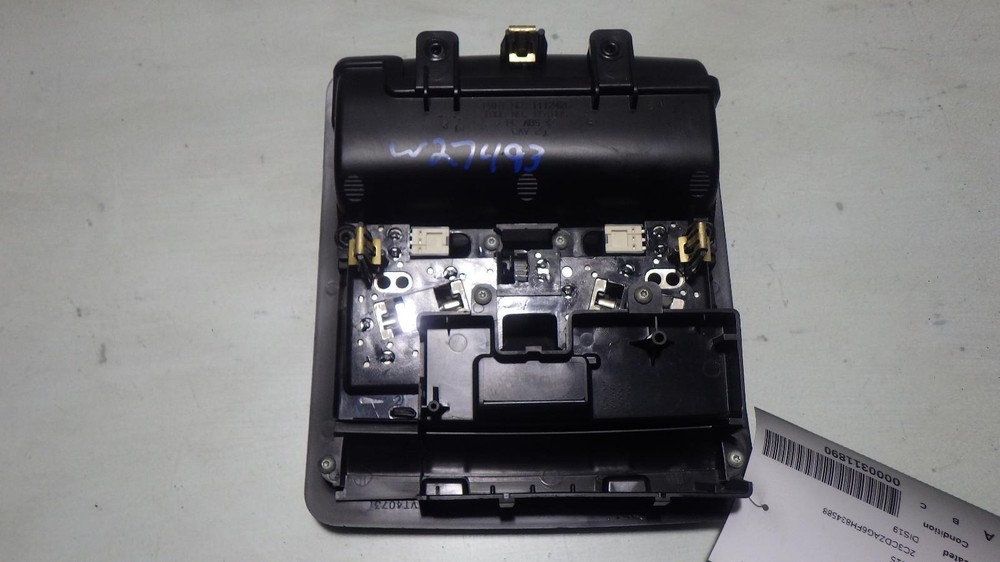 15 DODGE CHALLENGER Front Console roof