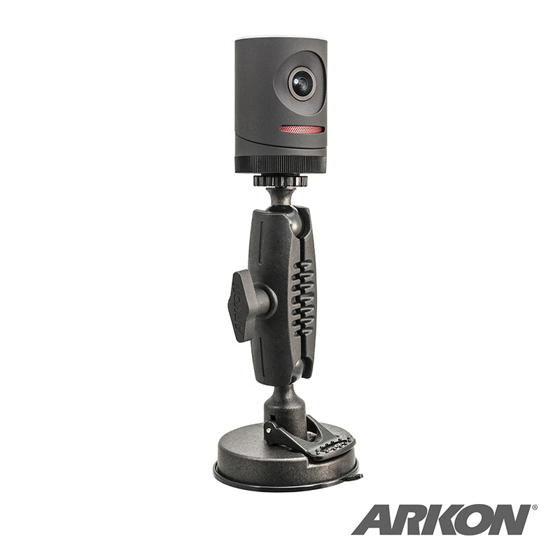 RM0791420 Arkon Robust Gel Suction Windshield Dash Mount & disc for DSLR camera