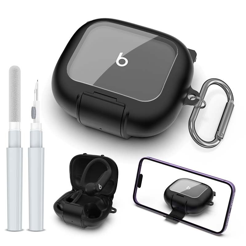 Protective Cover for Beats Powerbeats Pro 2 Case with Secure Lock & Black