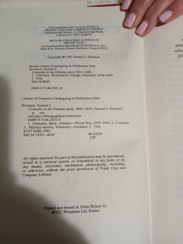 Cossack In The German Army