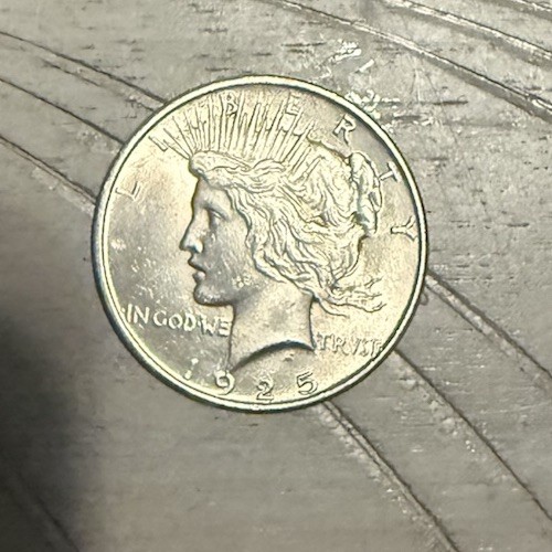 1925 P Peace Silver Dollar