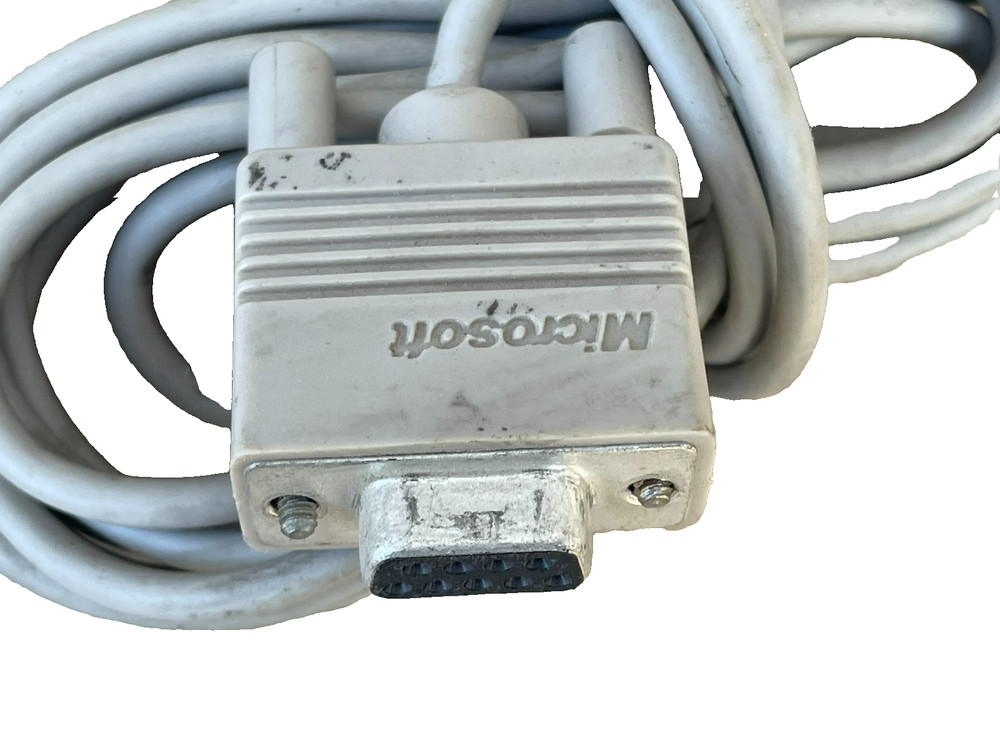 Vintage Microsoft Serial - PS/2 Compatible Mouse C3K5K5COMB