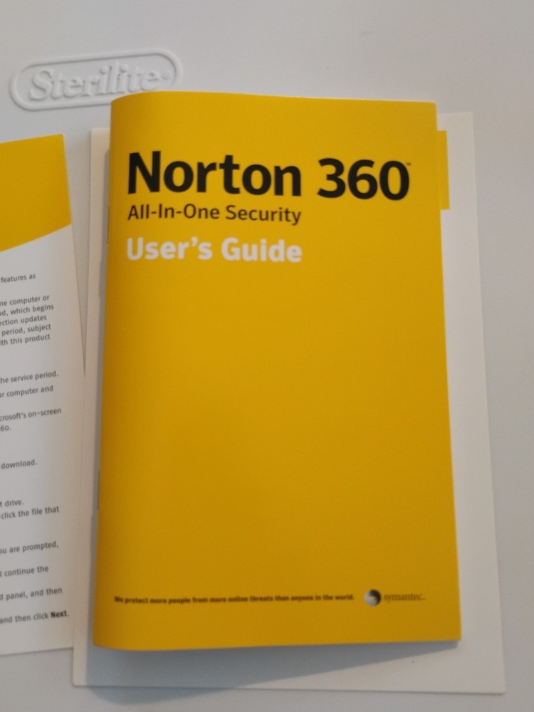 Norton 360 All In One Security CD 2007