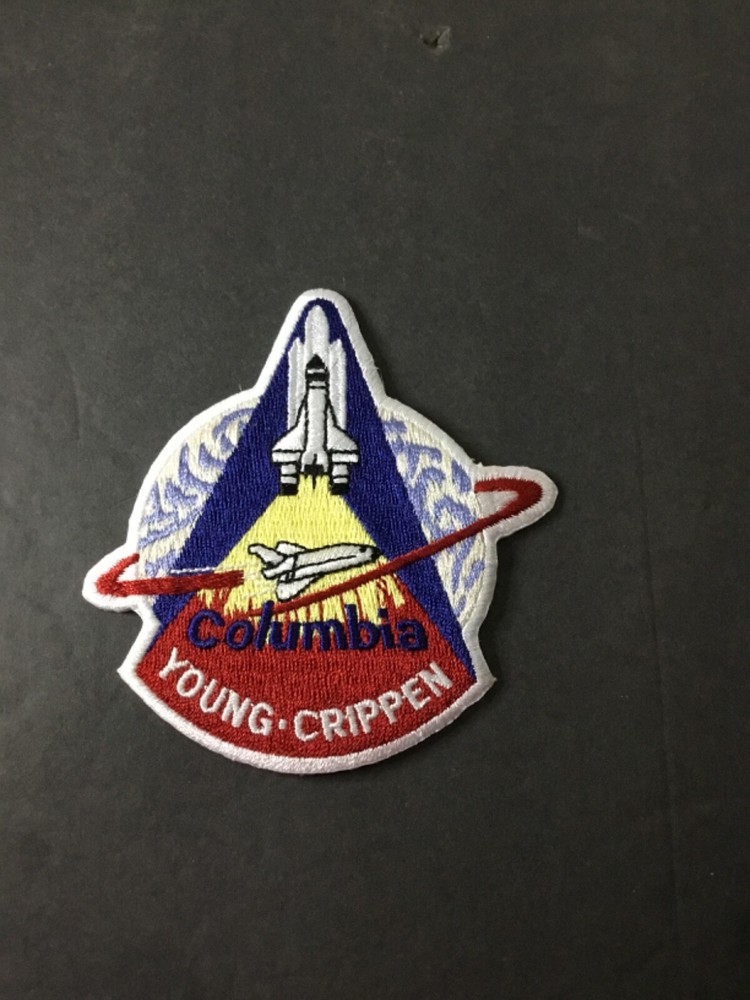 NASA Columbia Young Crippen Cloth Patch