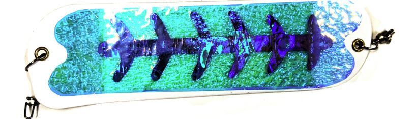 8" "Trollking" salmon flasher