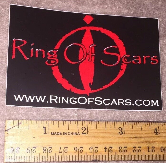 Ring Of Scars - Sticker