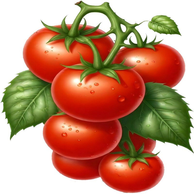 30 Custom Tomatoes on the Vine Personalized Address Labels