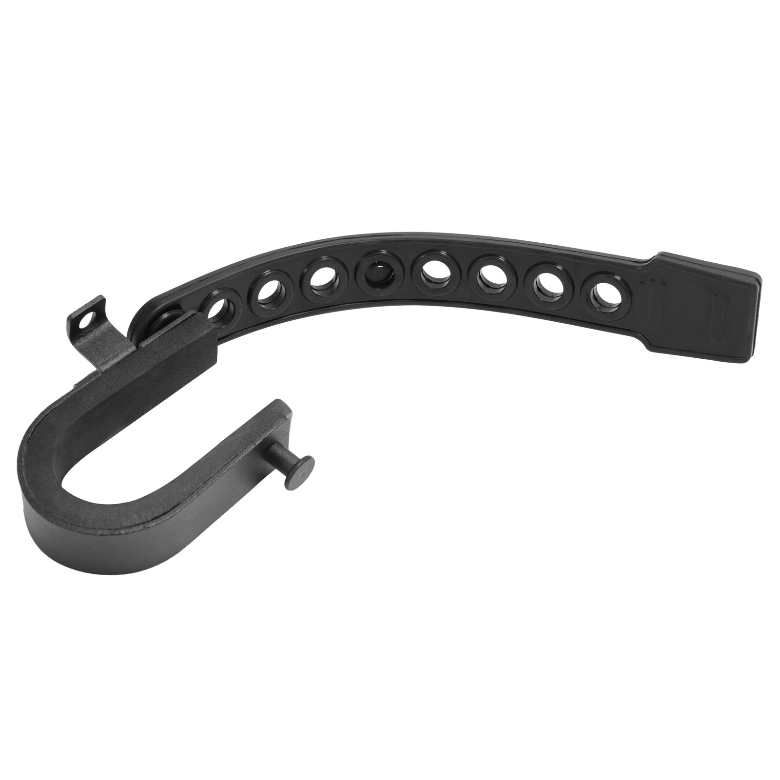 Powder Coated Rubber Gun Rack Straps 2 Pack For Seat Back MOLLE Panel Mounting