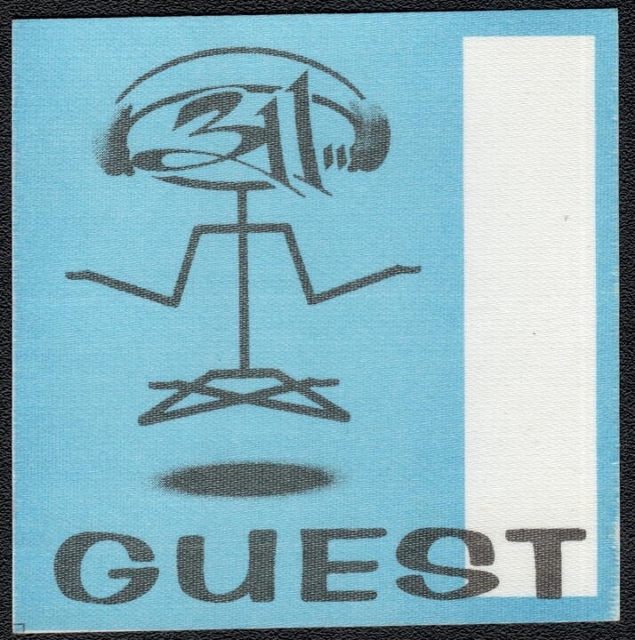 311 Backstage Pass - 1997 Cloth Pass