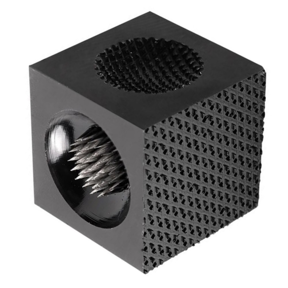 Durable 5-in-1 Billiard Pool Cue Tip Tool, Scuffer/Shaper/Aerator Tip Pick Cube