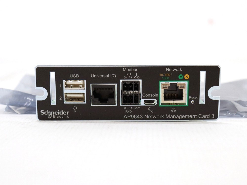 Schneider APC AP9643 Network Management Card 3 Adapter