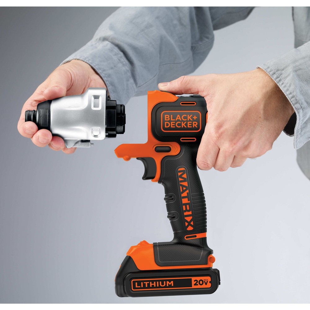 BLACK+DECKER Impact Multi-Tool Attachment W Box - BDCMTISTFF